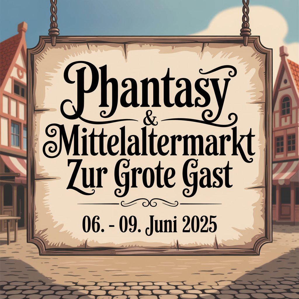 Phantasy & Mittelaltermarkt zur Grote Gast 2025