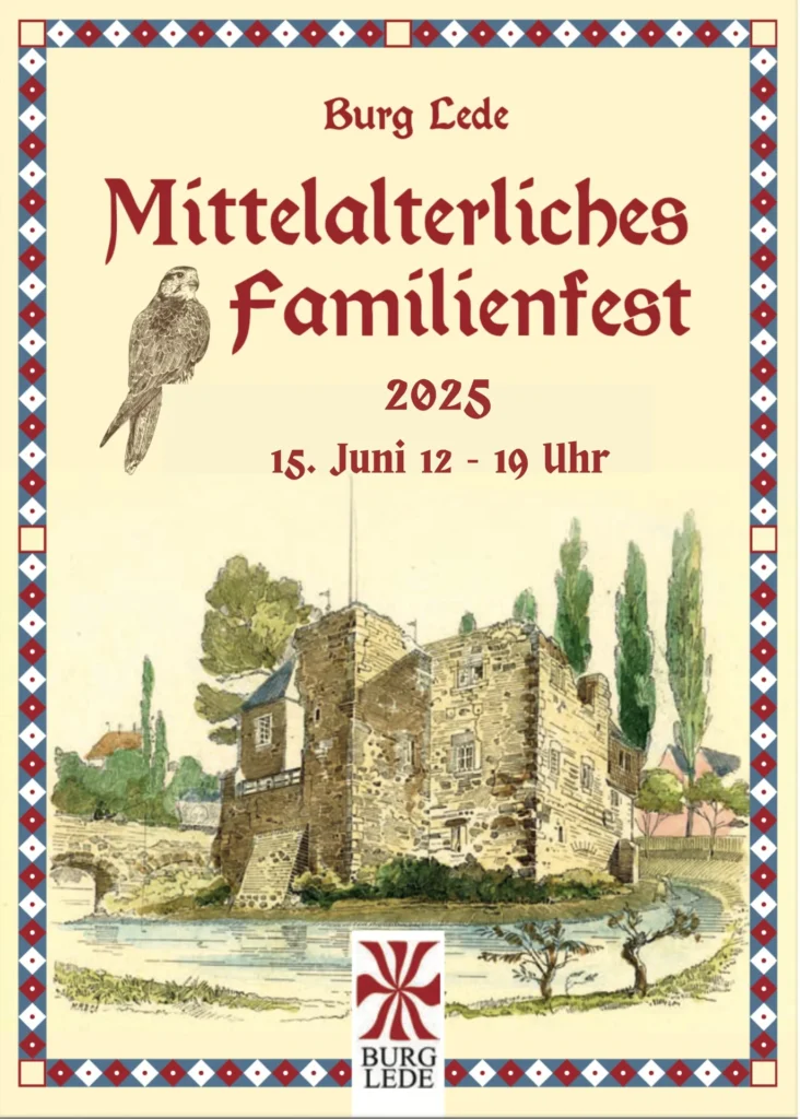 Mittelalterliches Familienfest auf der Burg Lede 2025