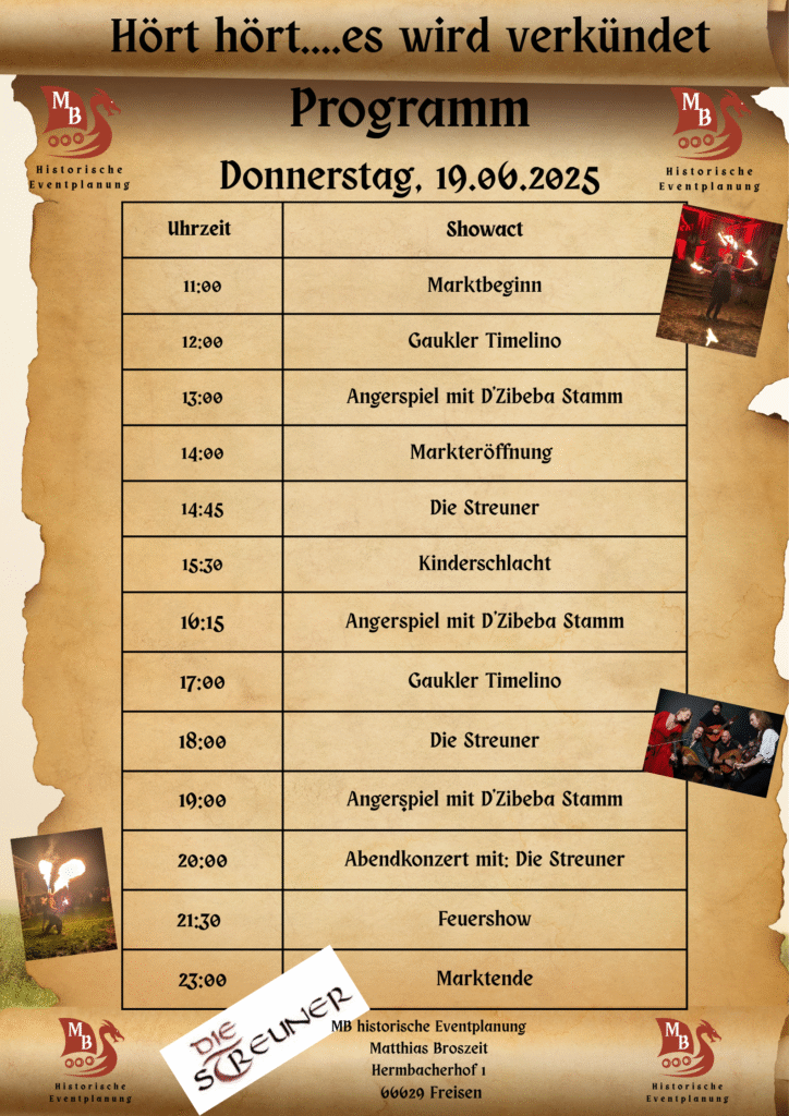 Mittelaltermarkt zu Hockenheim 2025