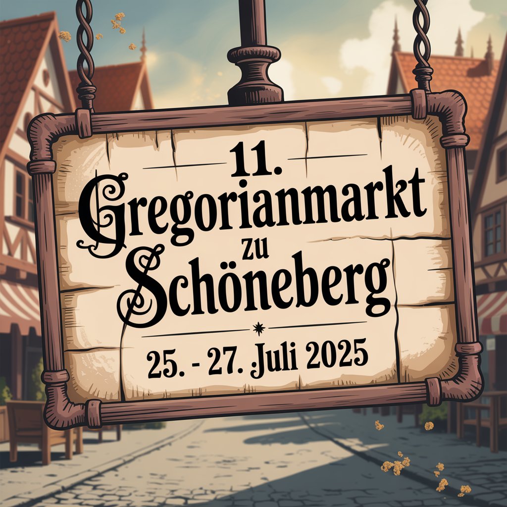 11. Gregorianmarkt zu Schöneberg