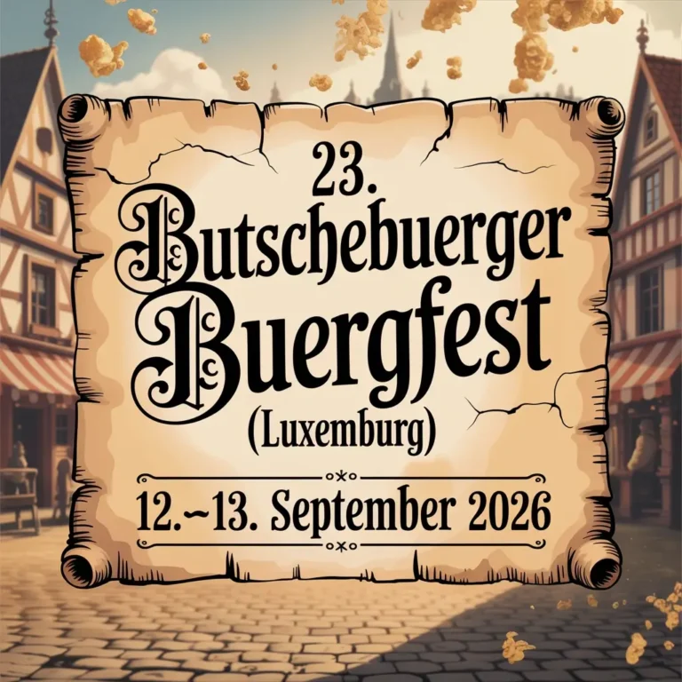 23. Butschebuerger Buergfest (Luxemburg) 2026
