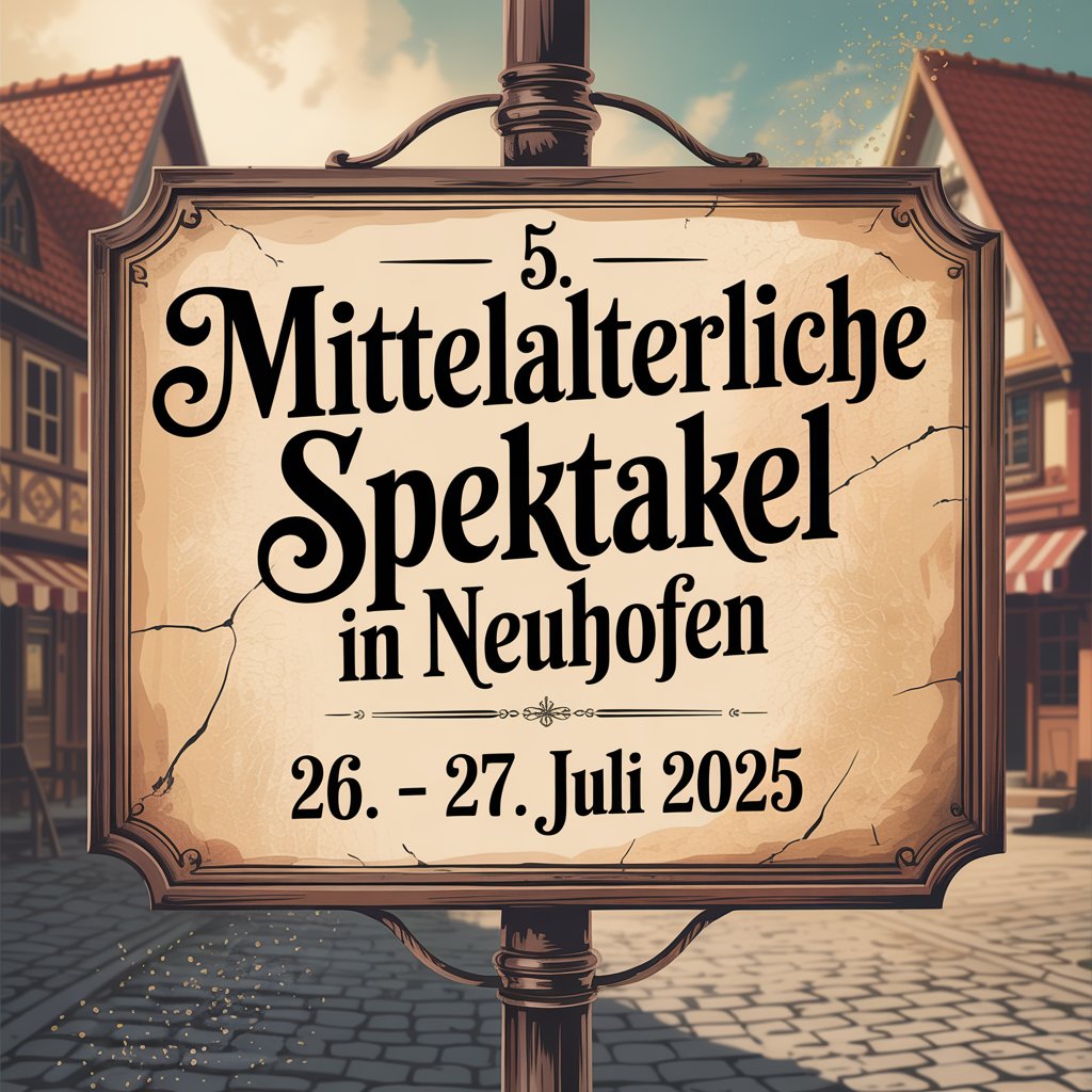 5. Mittelalterliche Spektakel in Neuhofen 2025