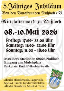 5. Mittelaltermarkt zu Nußloch 2026