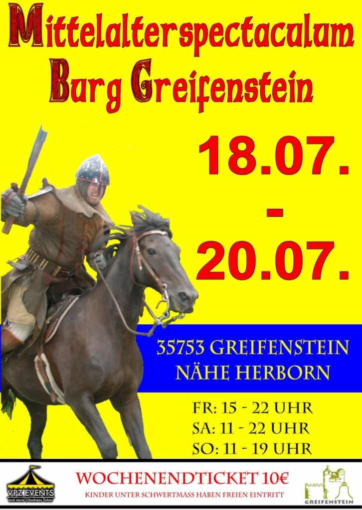 Mittelalterspectaculum Burg Greifenstein 2025