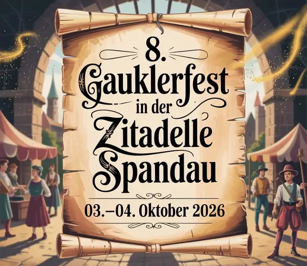 8. Gauklerfest in der Zitadelle Spandau 2026