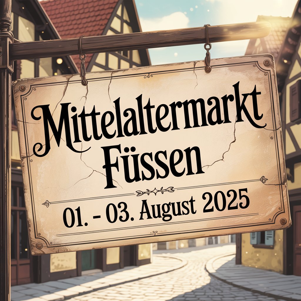 Mittelaltermarkt Füssen 2025