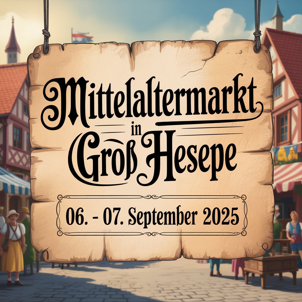 Mittelaltermarkt in Groß Hesepe 2025