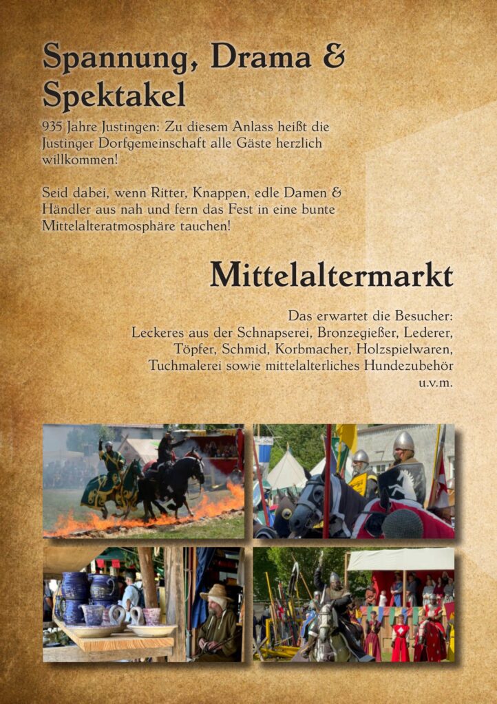 35 Jahre Justingen – Ritterturnier und Mittelaltermarkt