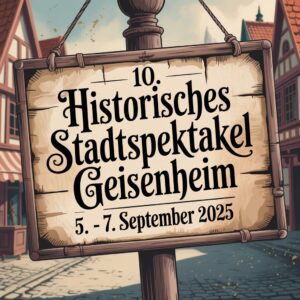 10. Historisches Stadtspektakel Geisenheim 2025
