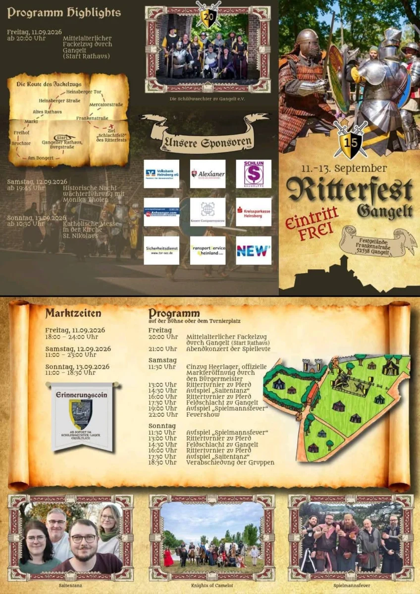 Ritterfest Gangelt (NRW) 2026