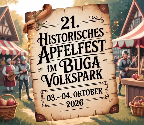 21. Historisches Apfelfest im Volkspark Potsdam 2026