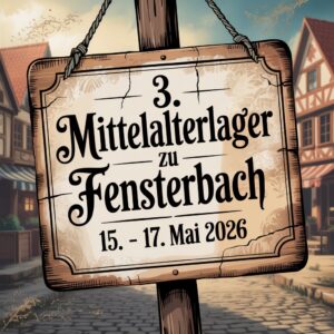 3. Mittelalterlager zu Fensterbach 2026