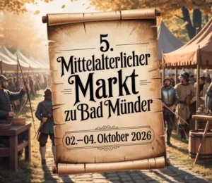 5. Mittelalterlicher Markt zu Bad Münder 2026