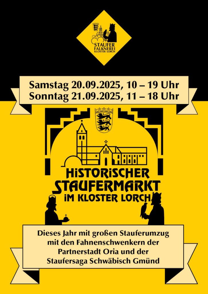 Historischer Staufermarkt im Kloster Lorch 2025