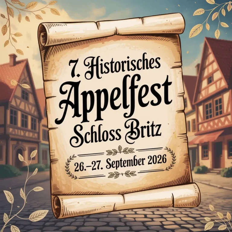 7. Historisches Apfelfest Schloss Britz 2026