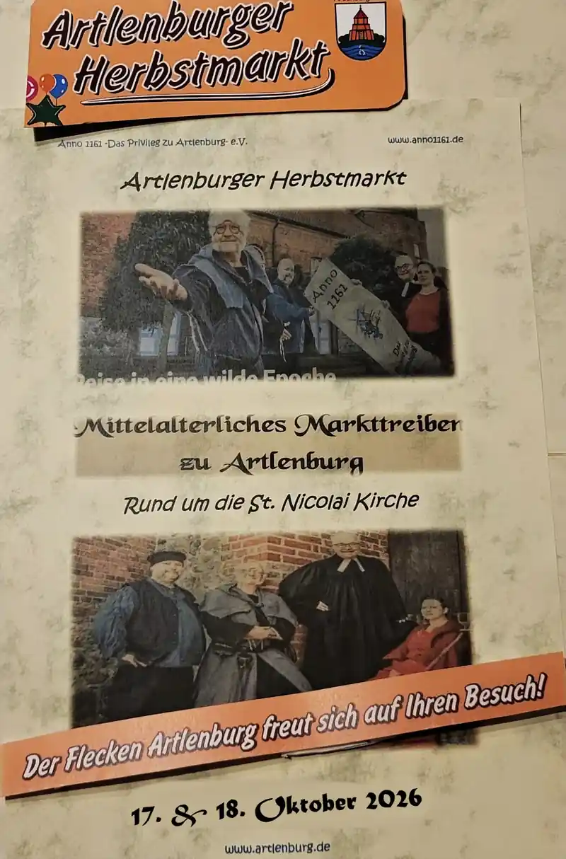 Artlenburger Herbstmarkt 2026