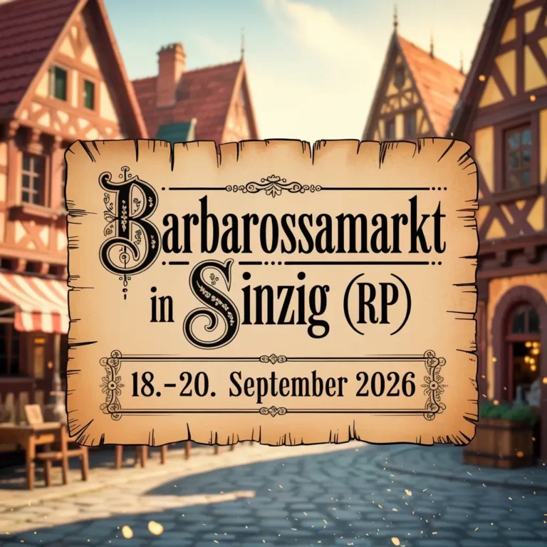 Barbarossamarkt in Sinzig (RP) 2026