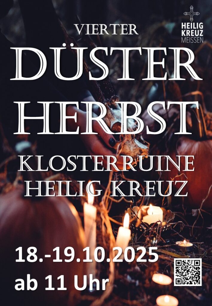 4. Düsterherbst in der Klosterruine "Heilig Kreuz"