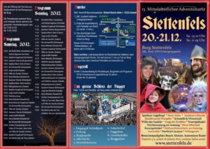 13. Mittelalterlicher Adventsmarkt Burg Stettenfels 2025