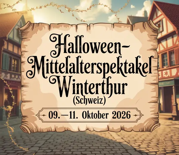 Halloween-Mittelalterspektakel in Winterthur 2026