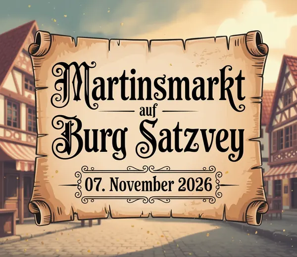 Martinsmarkt auf Burg Satzvey 2026