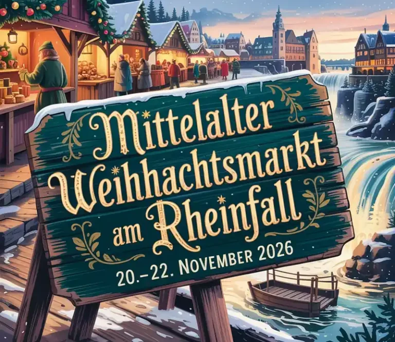 Mittelalter Weihnachtsmarkt am Rheinfall 2026