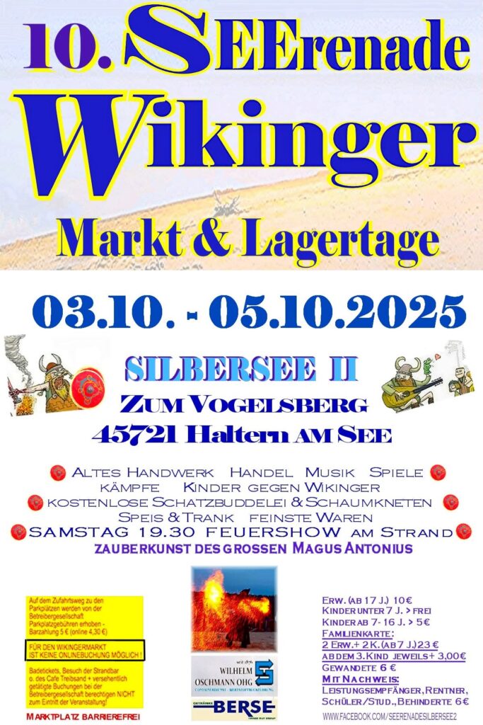 10. SEErenade Wikingermarkt und Lagertage 2025