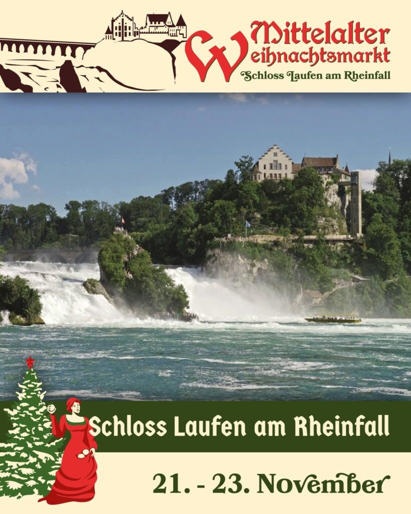 Mittelalter Weihnachtsmarkt auf Schloss Laufen am Rheinfall 2025