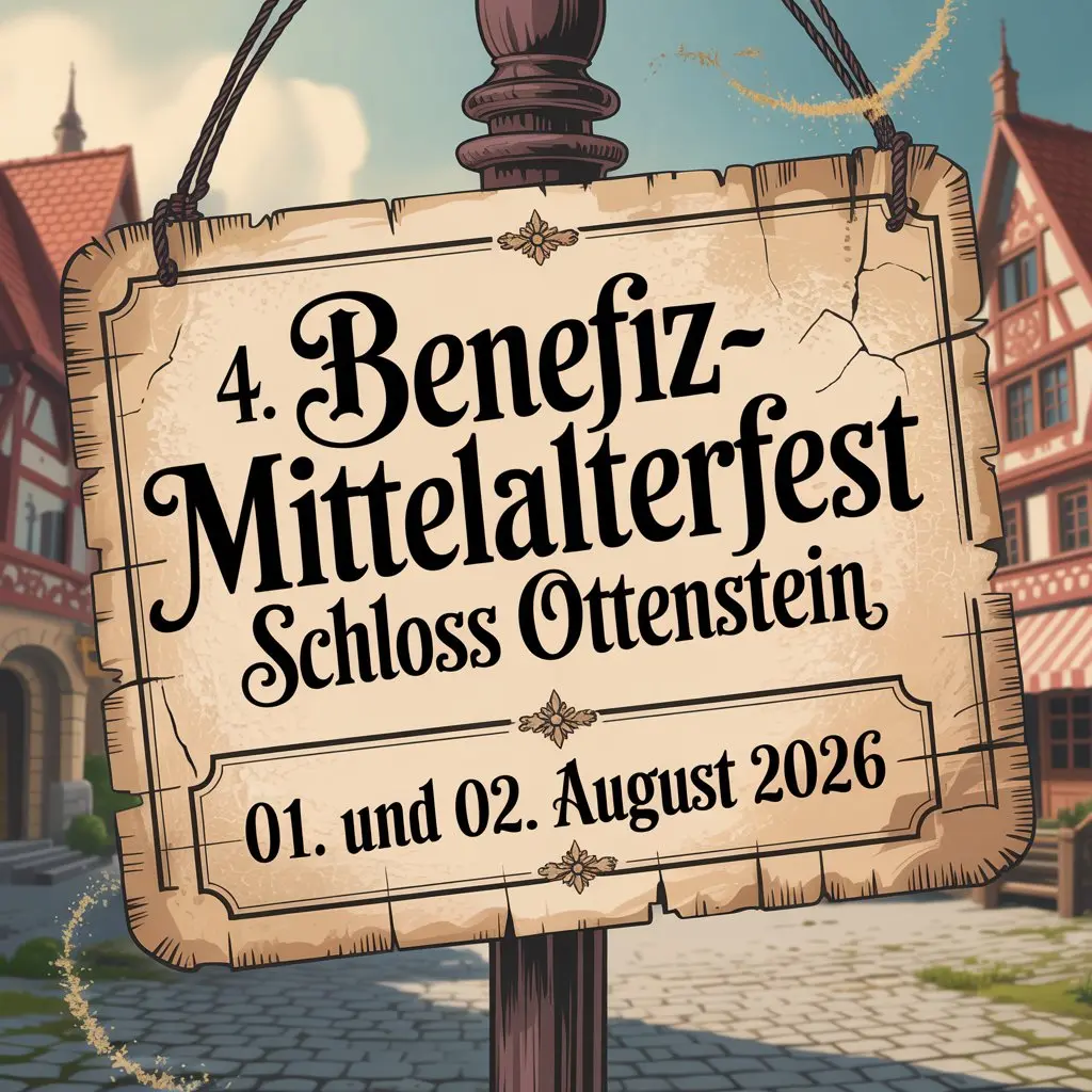 4. Benefiz-Mittelalterfest Schloss Ottenstein 2026