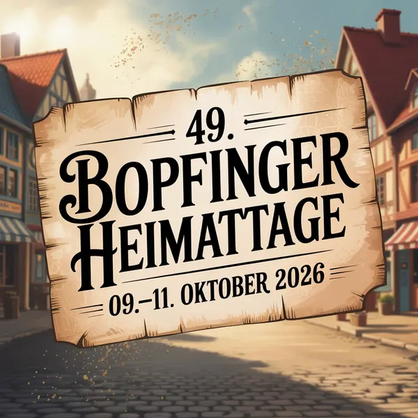 49. Bopfinger Heimattage 2026