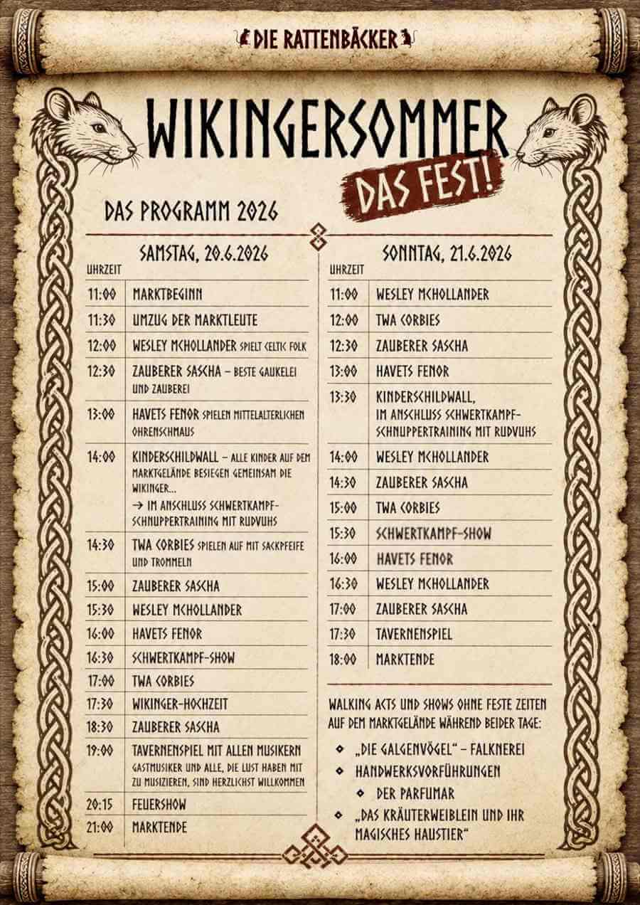 Wikingersommer – Das Fest 2026