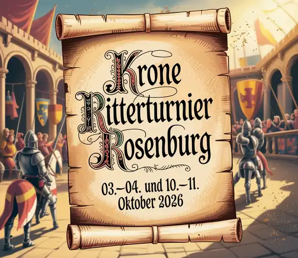 Krone Ritterturnier Rosenburg 2026