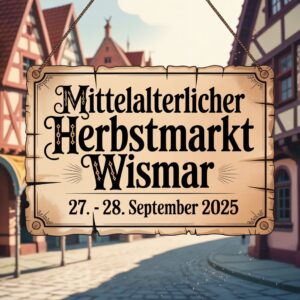 Mittelalterlicher Herbstmarkt Wismar 2025