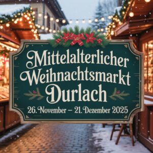 Mittelalterlicher Weihnachtsmarkt Durlach 2025