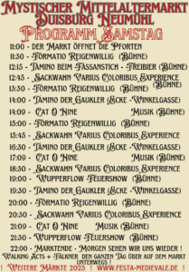 Mystische Mittelaltermarkt Duisburg-Neumühl 2025