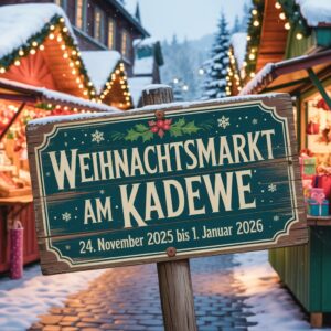 Weihnachtsmarkt am KaDeWe 2025