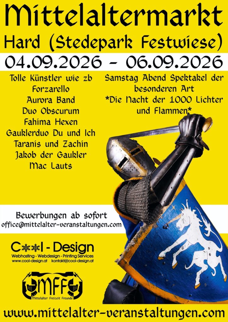 Mittelaltermarkt Hard am Bodensee 2026