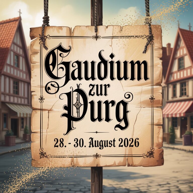 Gaudium zur Purg 2026