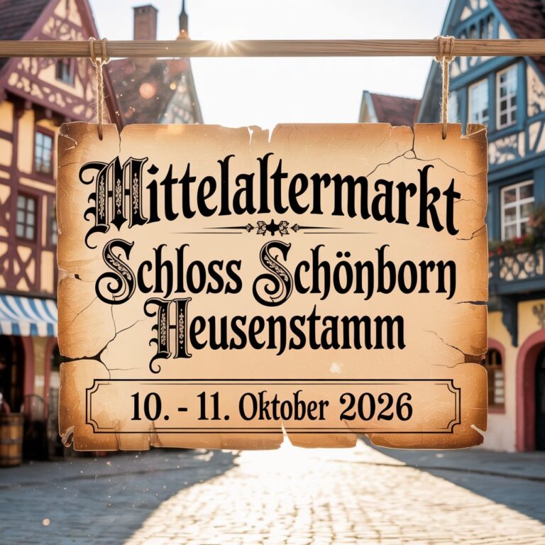 Mittelaltermarkt Schloss Schönborn Heusenstamm 2026