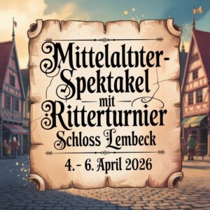 Mittelalterspektakel mit Ritterturnier Schloss Lembeck
