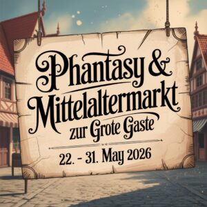 Phantasy & Mittelaltermarkt zur Grote Gaste 2026
