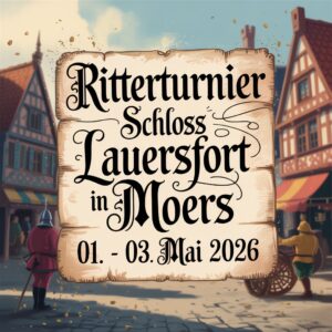 Ritterturnier Schloss Lauersfort in Moers 2026