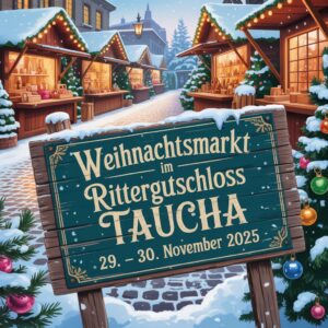 Weihnachtsmarkt im Rittergutsschloss Taucha 2025