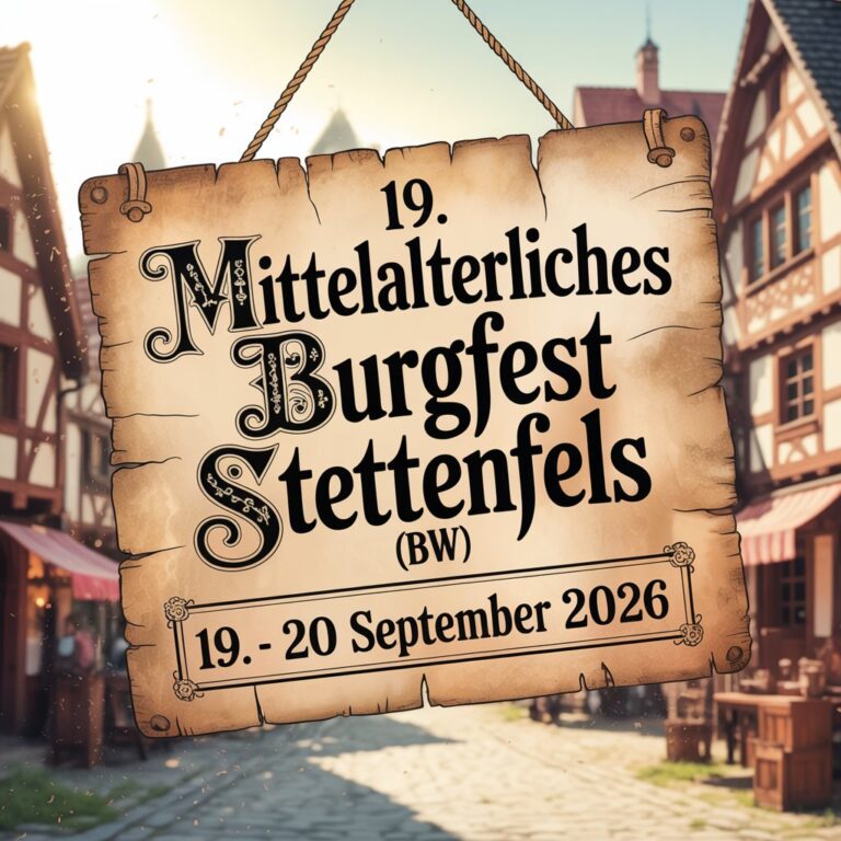 19. Mittelalterliches Burgfest Stettenfels (BW) 2026