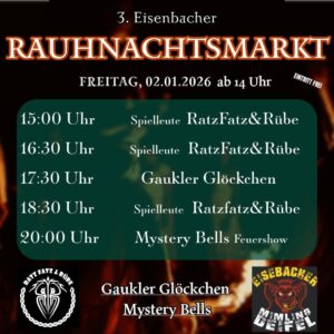 3. Eisenbacher Rauhnachtsmarkt in der Knechtsmühle (BY) 2026