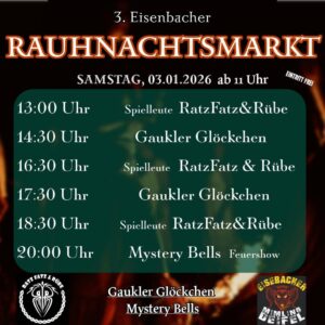 3. Eisenbacher Rauhnachtsmarkt in der Knechtsmühle (BY) 2026