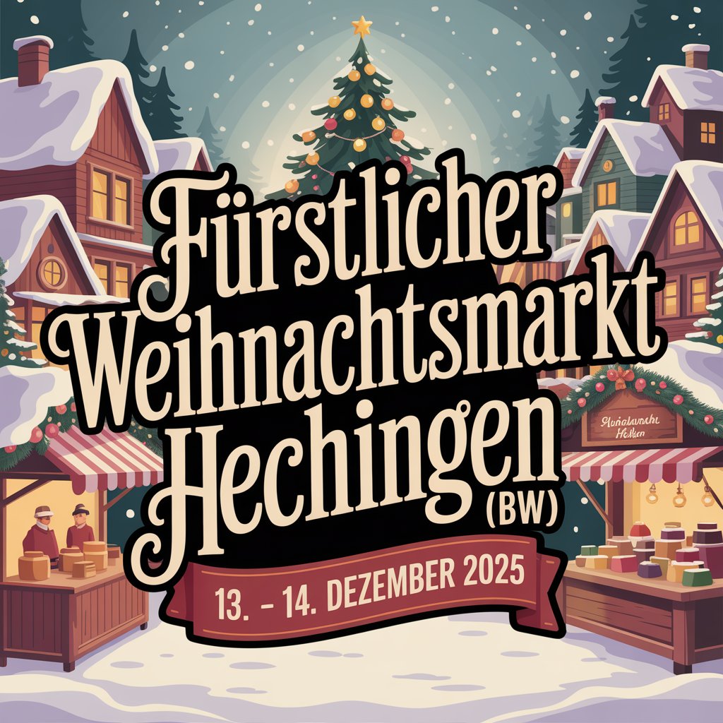 Fürstlicher Weihnachtsmarkt Hechingen 2025