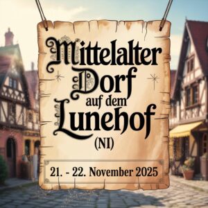 Mittelalter Dorf auf dem Lunehof 2025