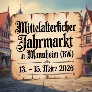 Mittelalterlicher Jahrmarkt in Mannheim (BW) 2026