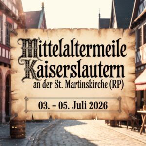 Mittelaltermeile Kaiserslautern an der St. Martinskirche 2026